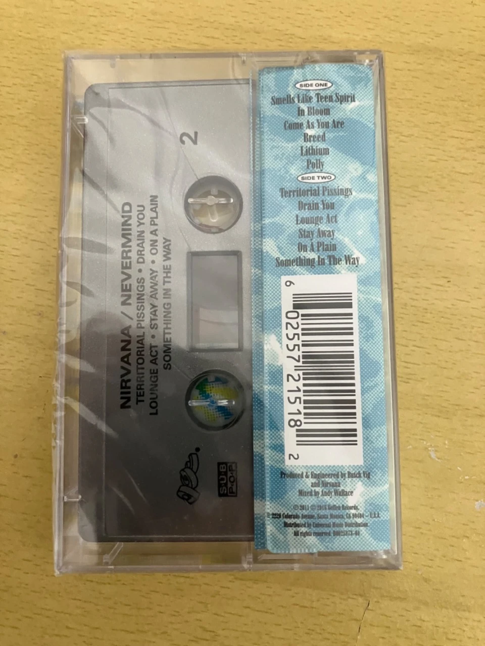 Nirvana - Nevermind Cassette Tape – photo 2